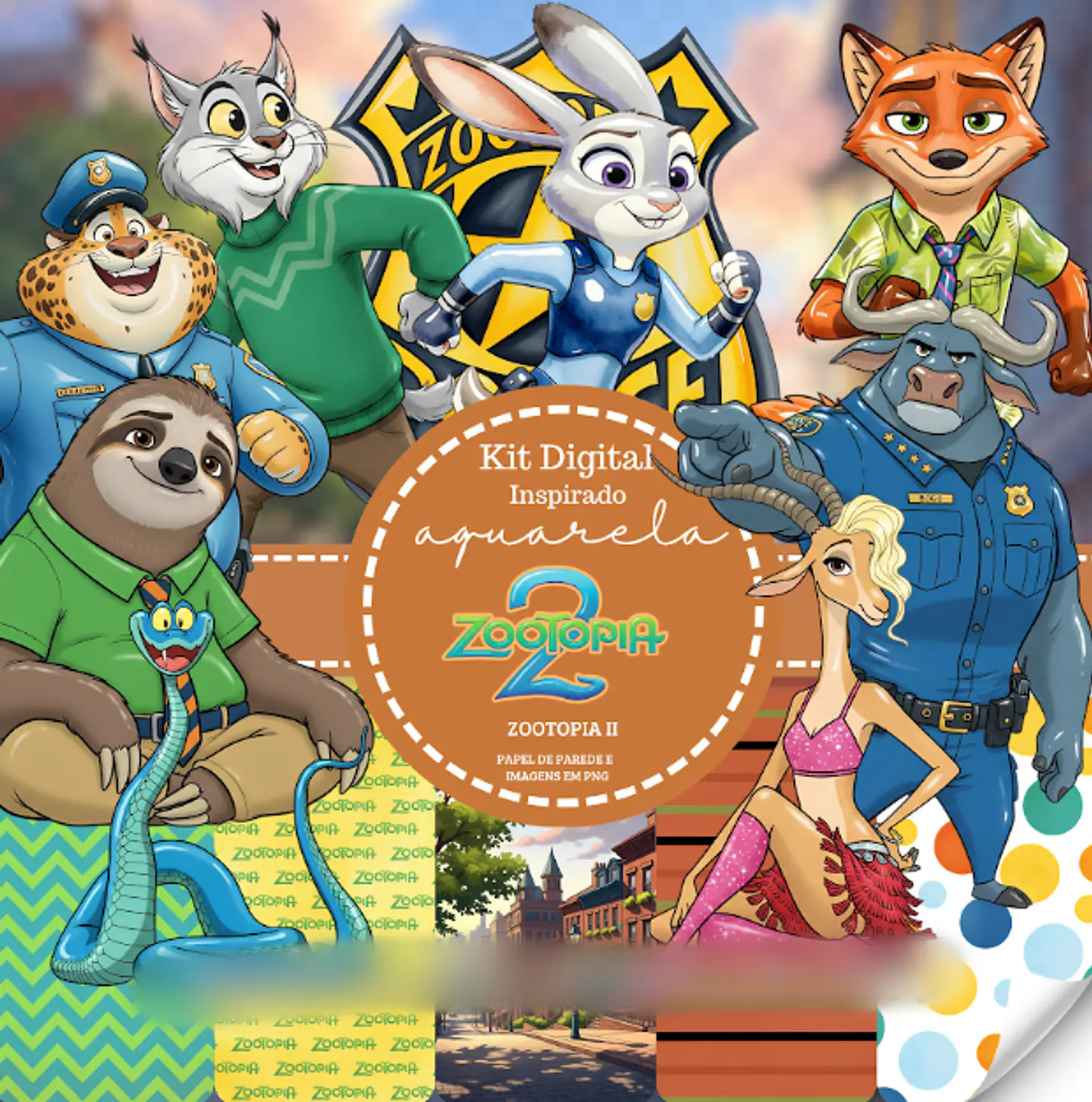 Zootopia 2 - Kit Digital 1