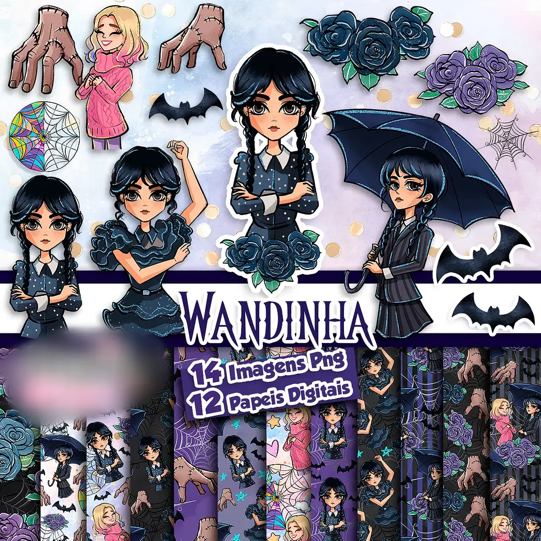 Wandinha - Kit Digital 1