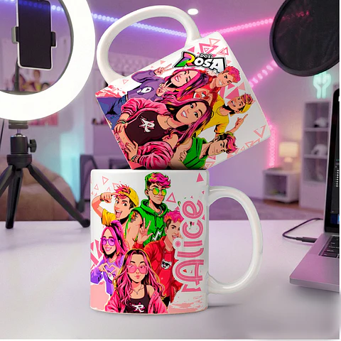 Combo Canecas Personagens - Sublimação