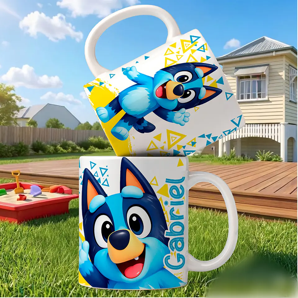 Combo Canecas Personagens - Sublimação 3