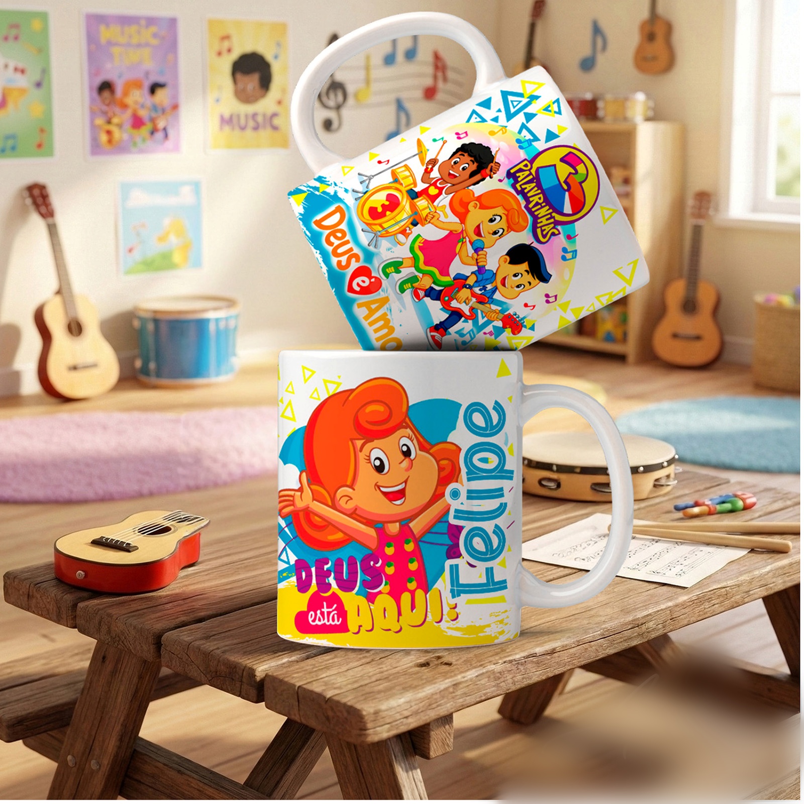 Combo Canecas Personagens - Sublimação 7