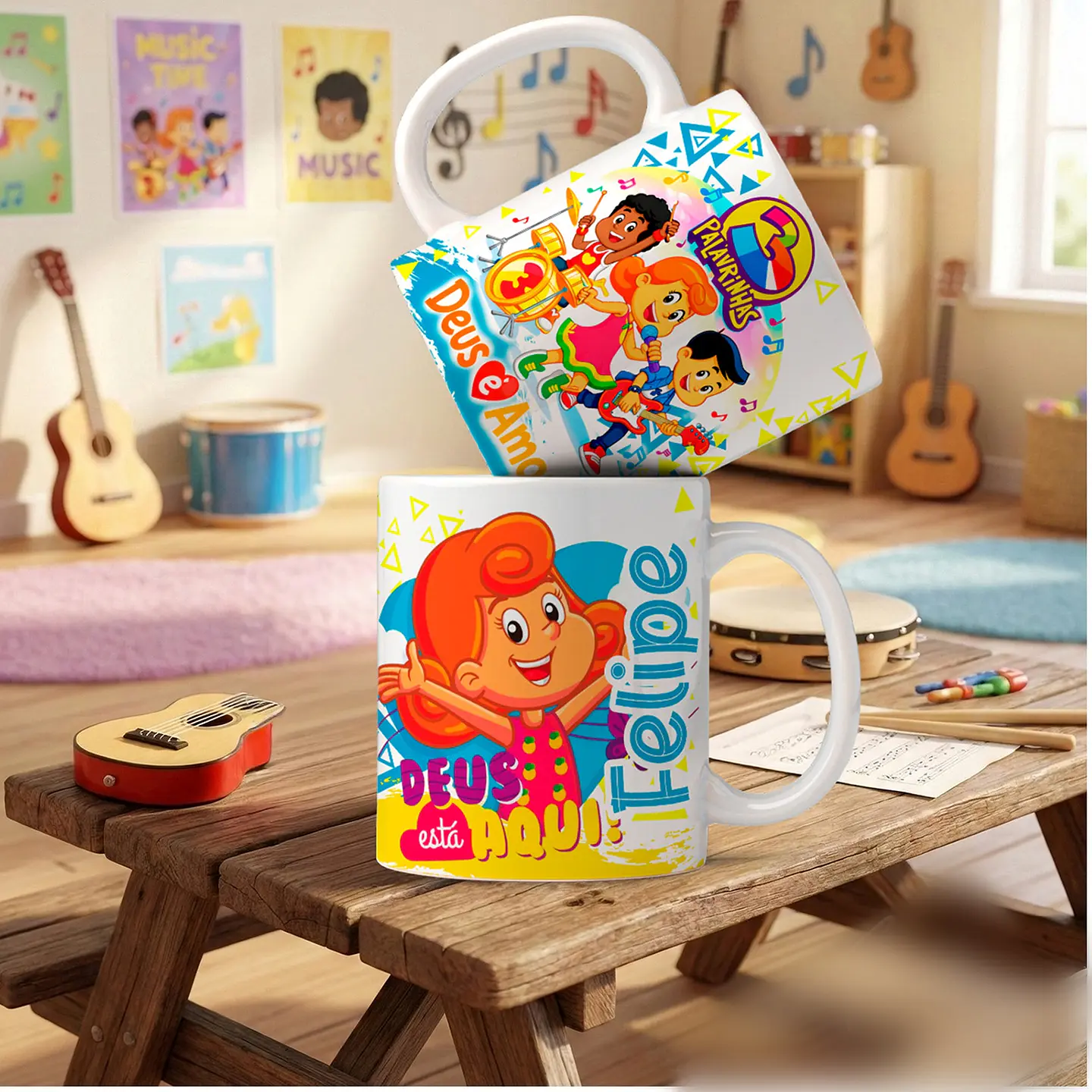 Combo Canecas Personagens - Sublimação 7
