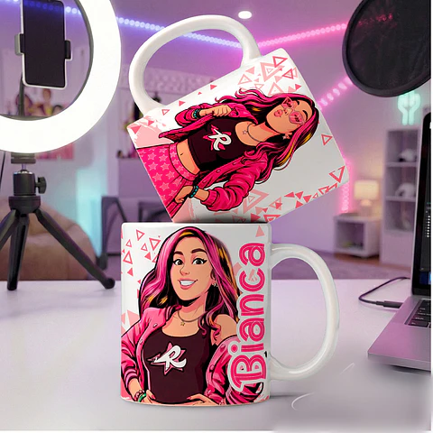 Combo Canecas Personagens - Sublimação