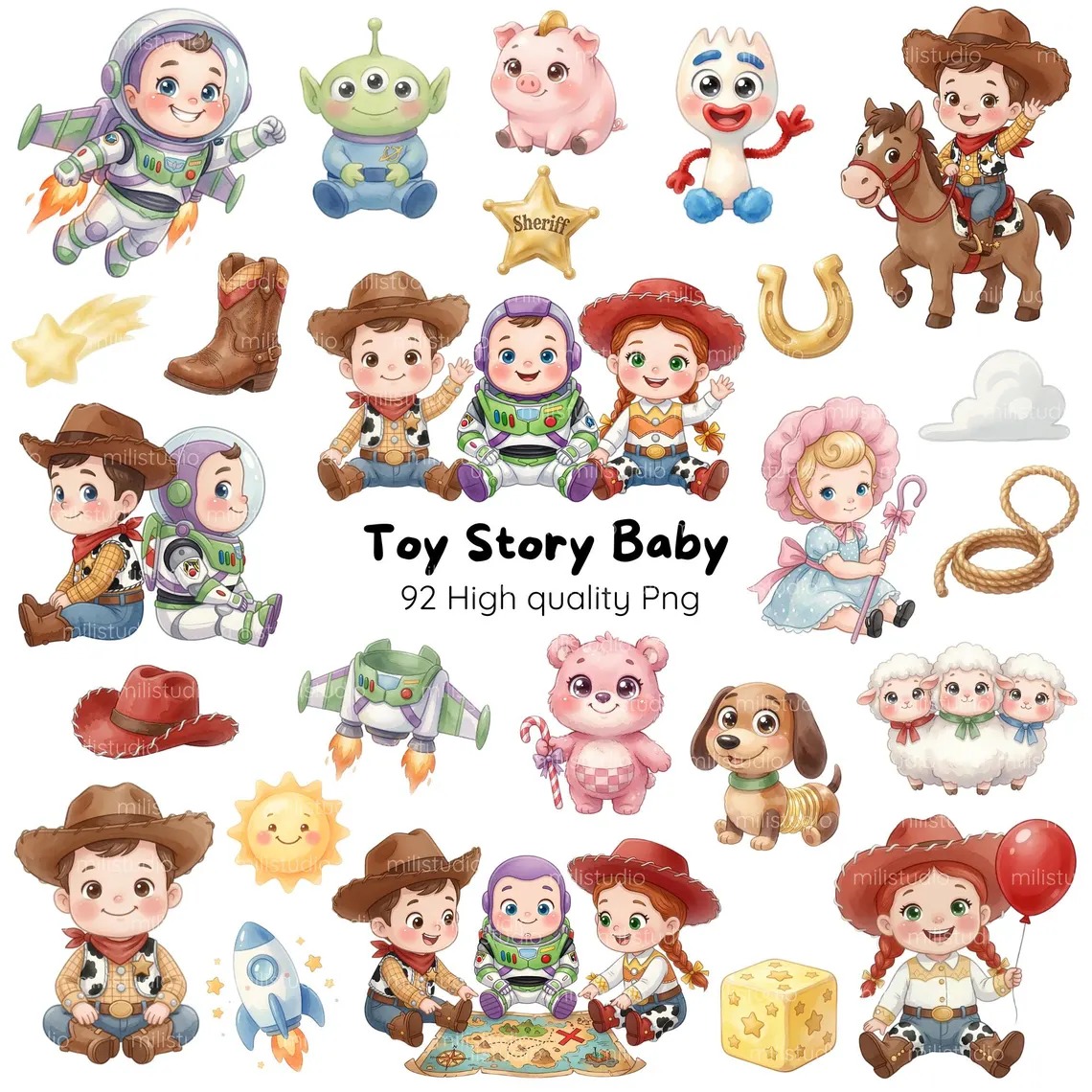 Toy Story Baby - Kit Digital 1