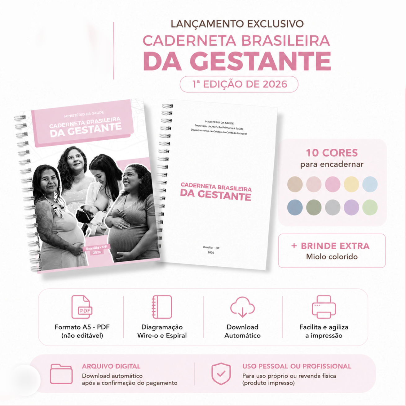 Cadernetas da Gestante 2026 1