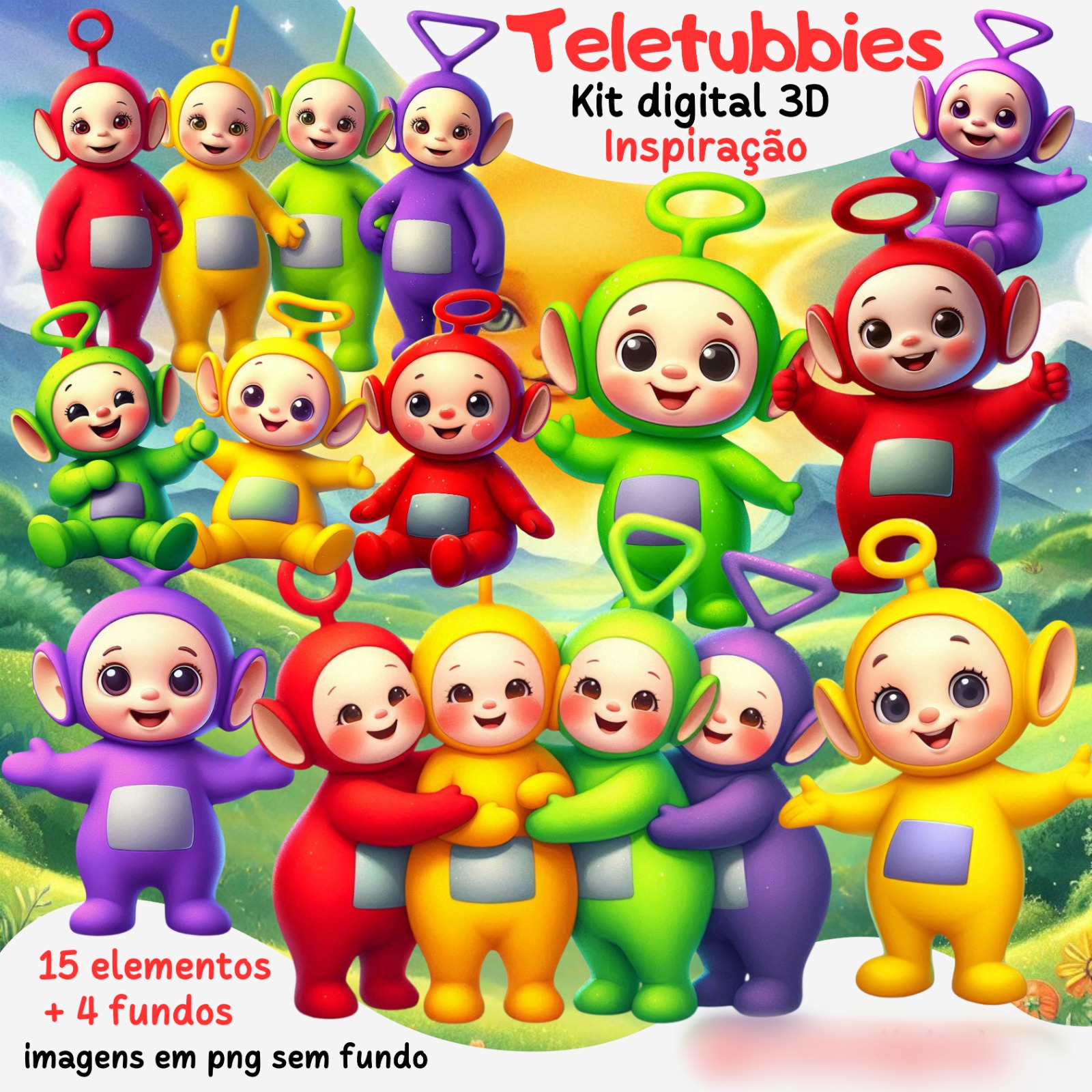 Teletubbies - Kit Digital 1