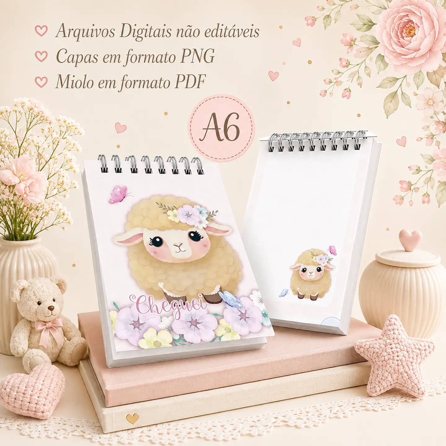 Bloquinho A6 - Ovelhinha 1