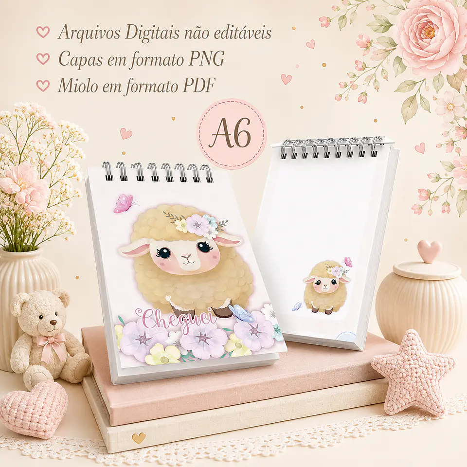 Bloquinho A6 - Ovelhinha 1