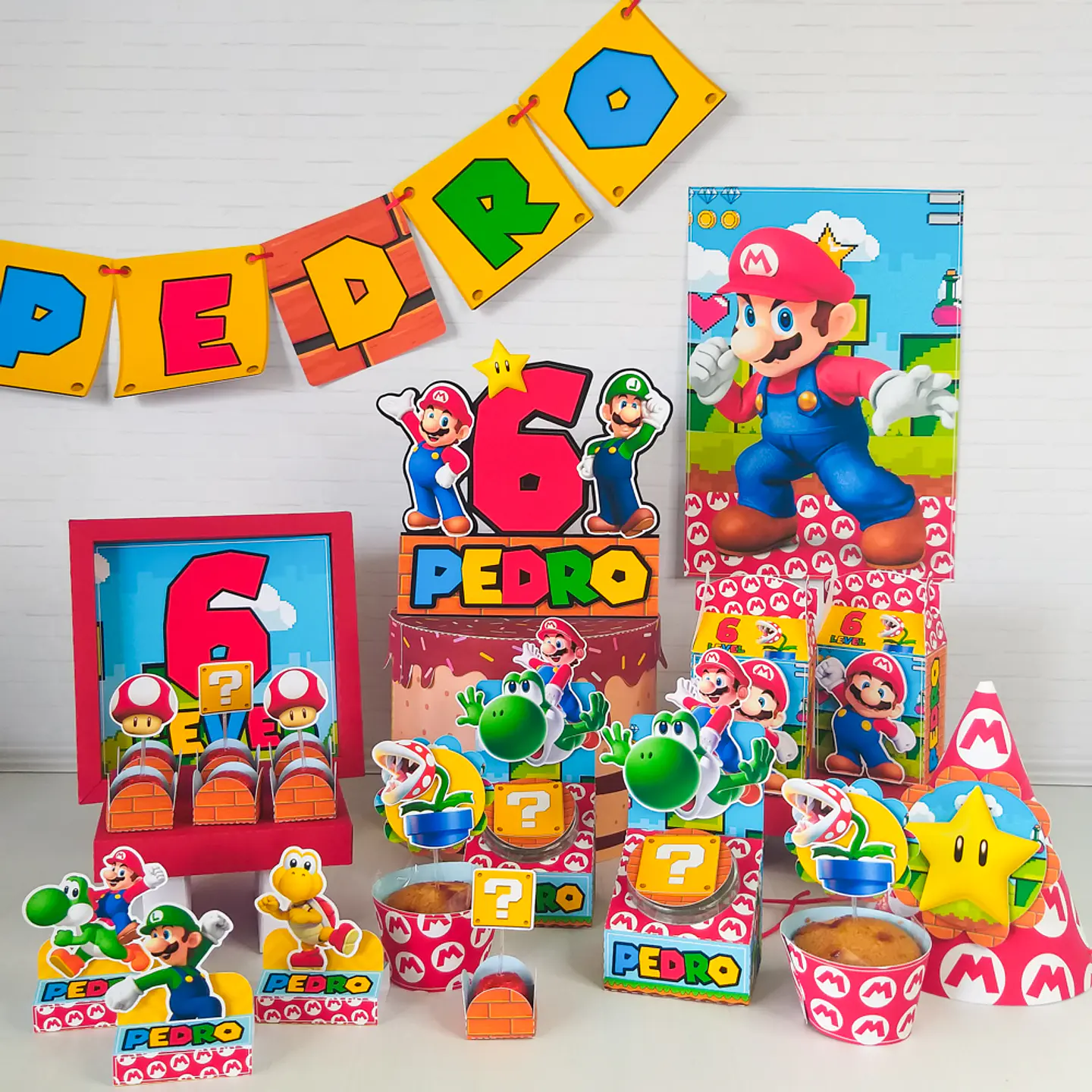 Super Mario - Arquivo de Corte / Festa 1