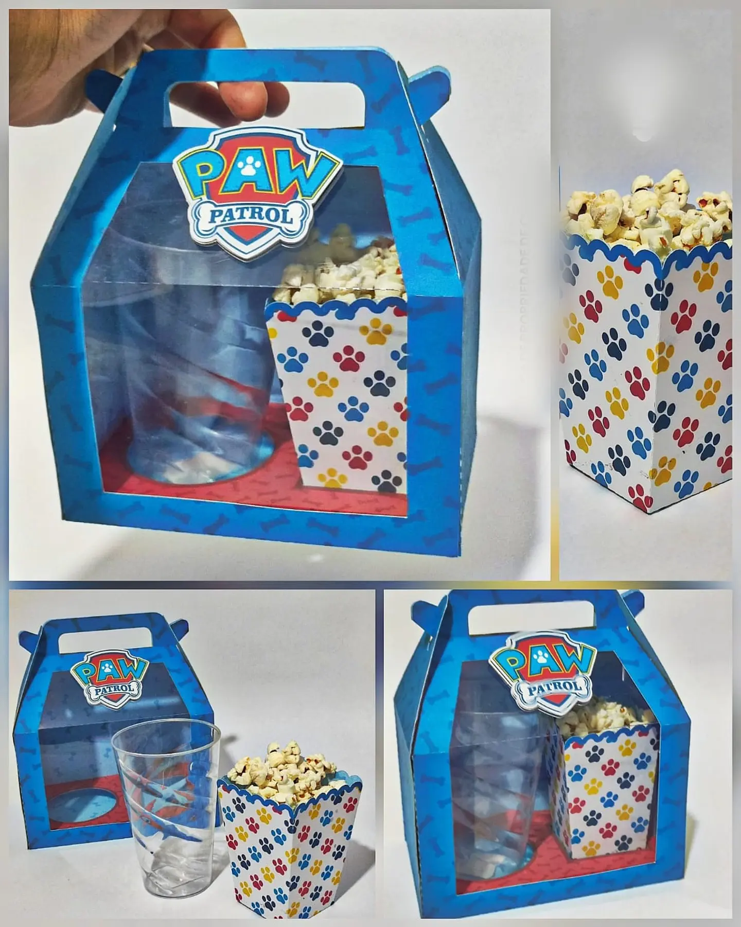 Kit Cinema com Cachepô- Arquivo de Corte  1