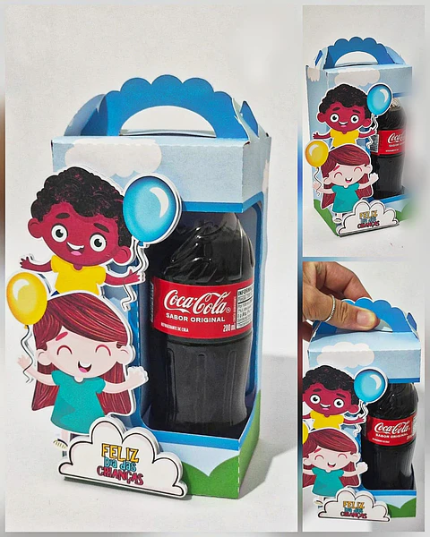 Lancheira Coca-Cola- Arquivo de Corte  