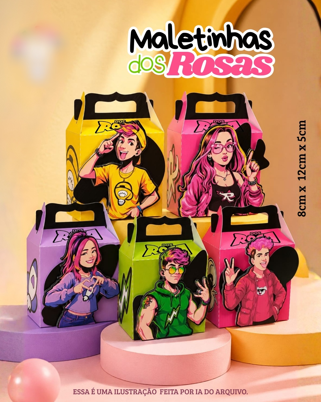Maletas dos Rosas- Arquivo de Corte 1