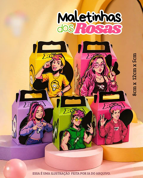 Maletas dos Rosas- Arquivo de Corte