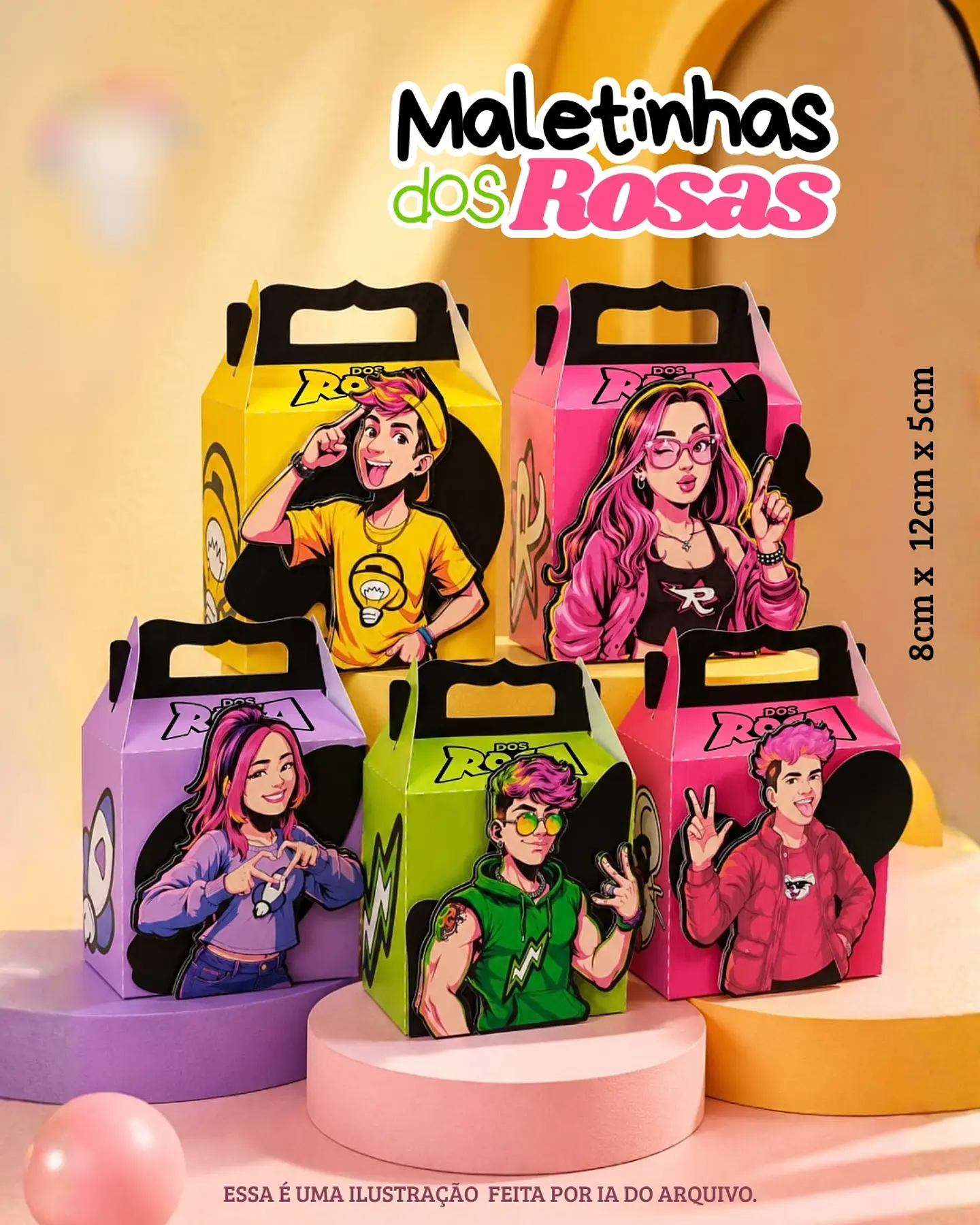 Maletas dos Rosas- Arquivo de Corte 1