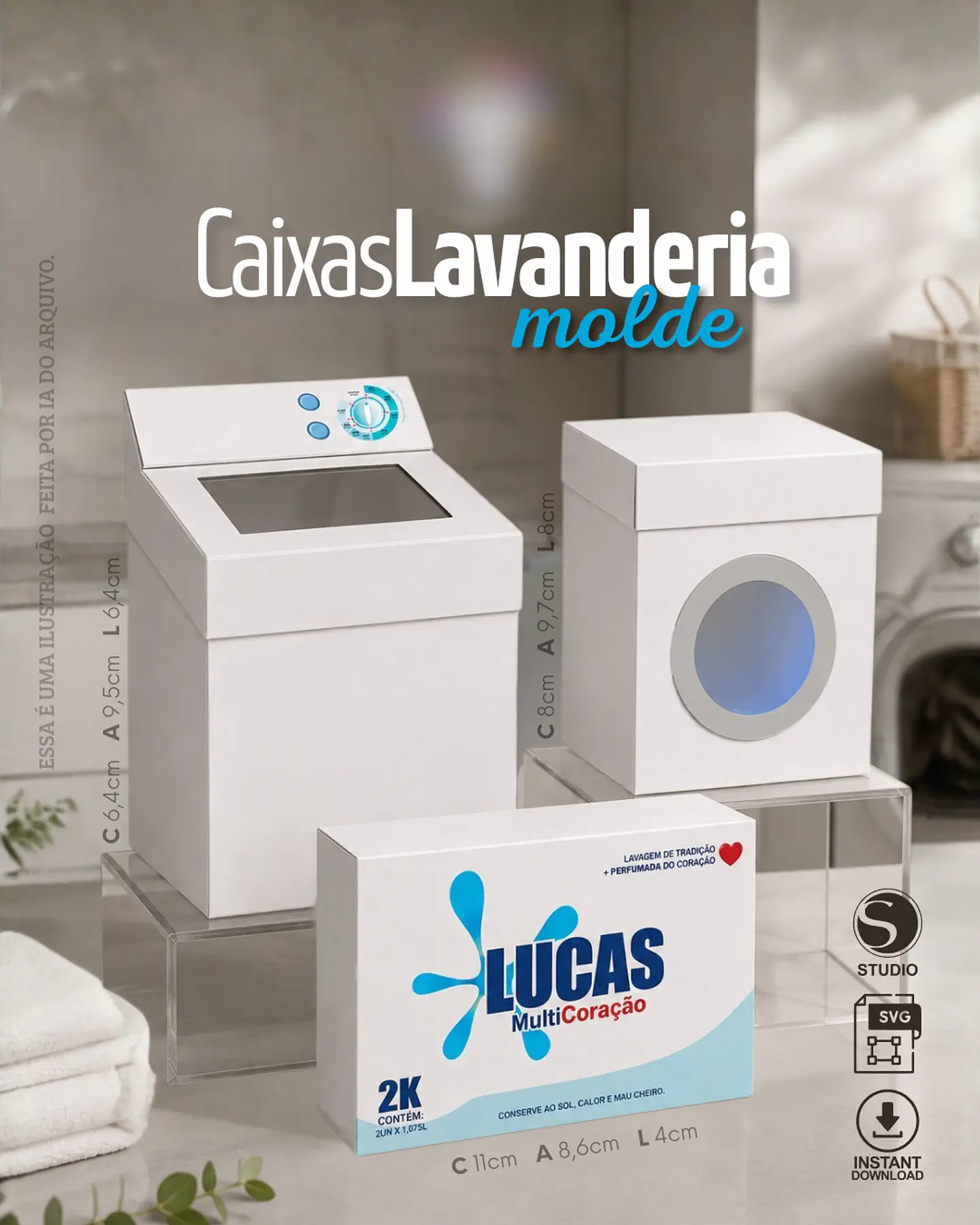 Máquinas de Lavar - Arquivo de Corte    1