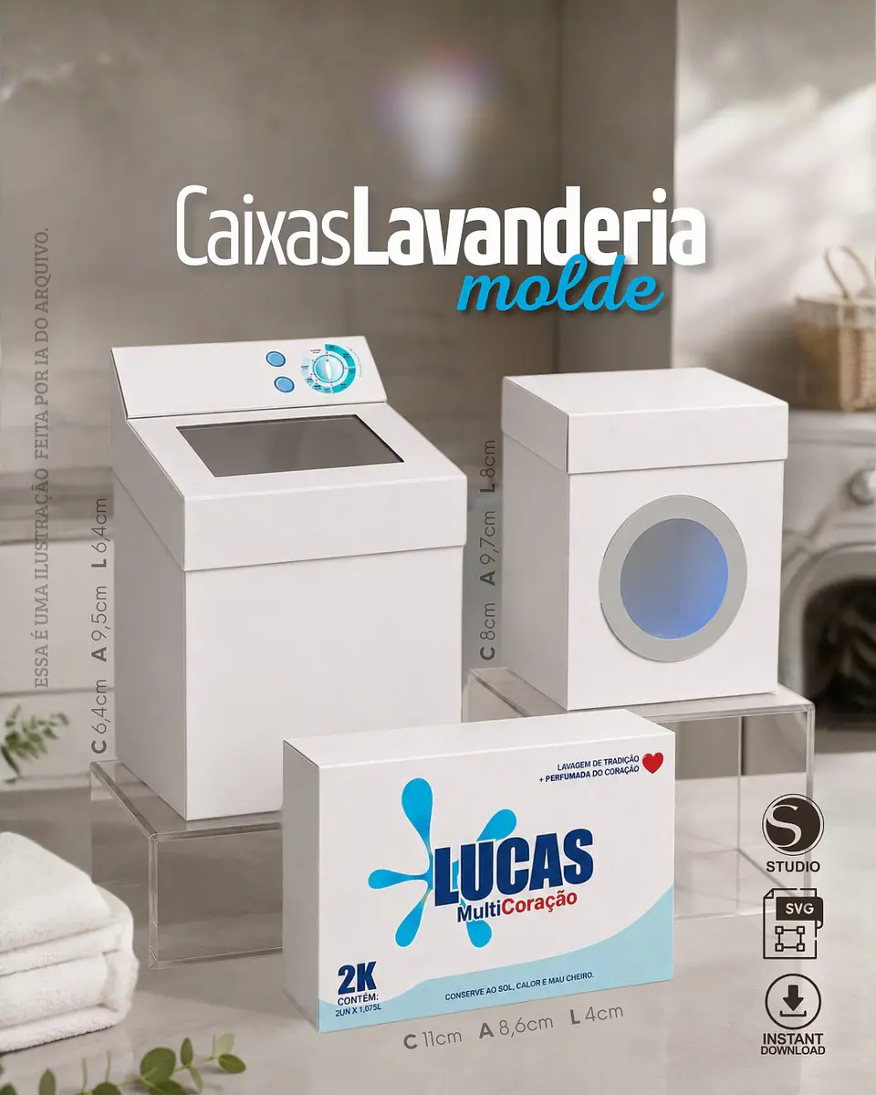 Máquinas de Lavar - Arquivo de Corte    1