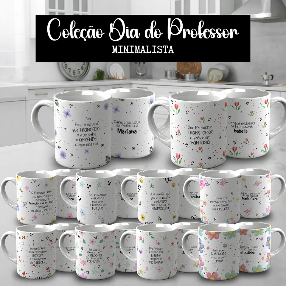 Dia dos Professores - Sublimação 1