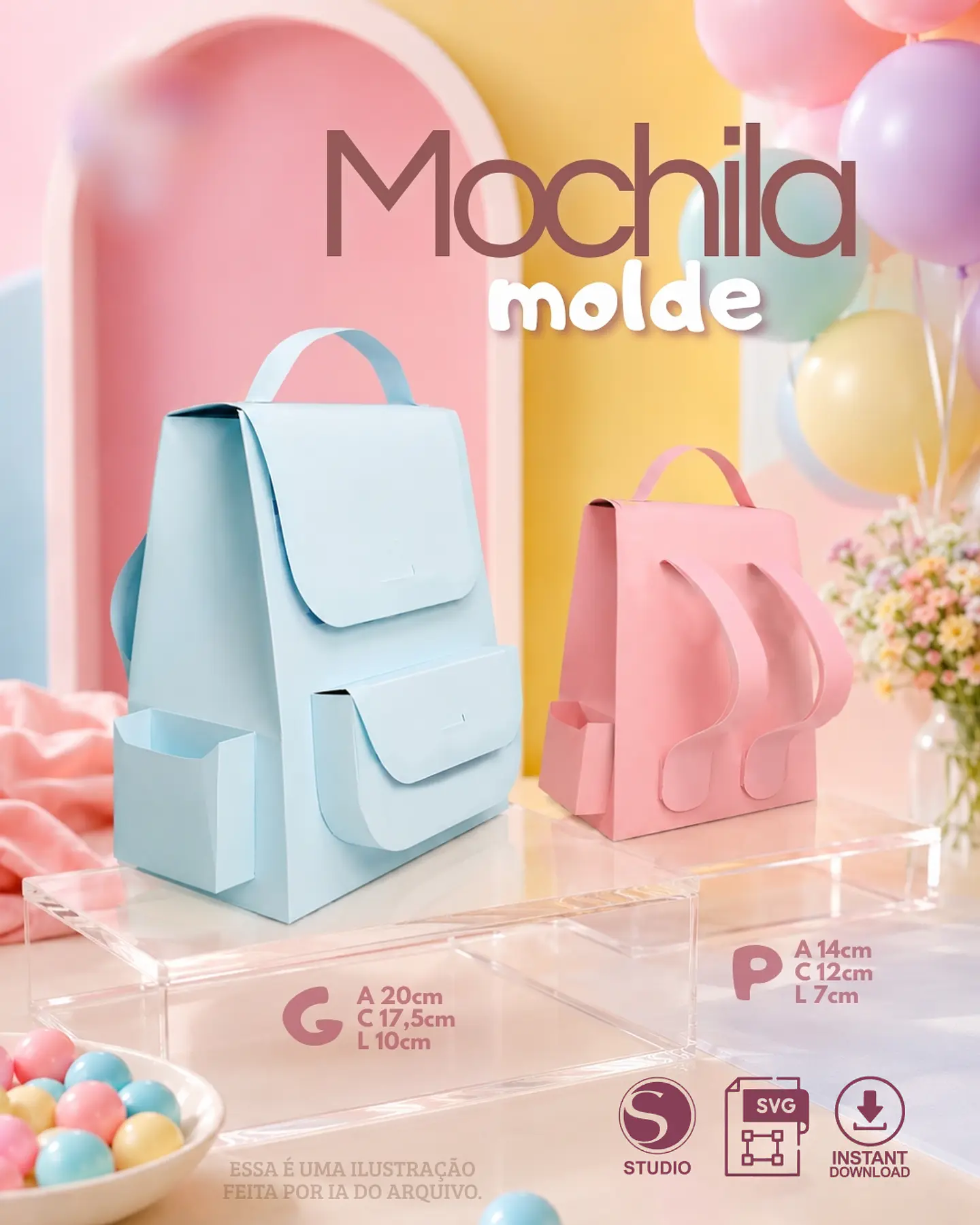 Mochilinha - Arquivo de Corte  1