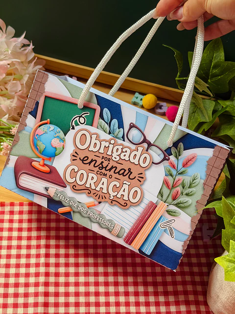 Sacolas Grandes - Dia dos Professores