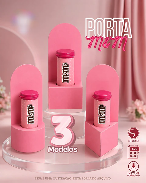 Porta M&M- Arquivo de Corte  