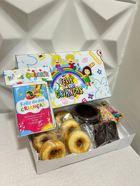 Caixa Mini Confeiteiro - Dia das Crianças