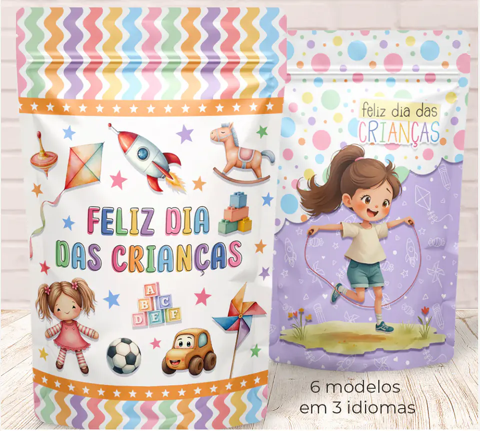 Rótulo Ziplock - Dia das Crianças 1