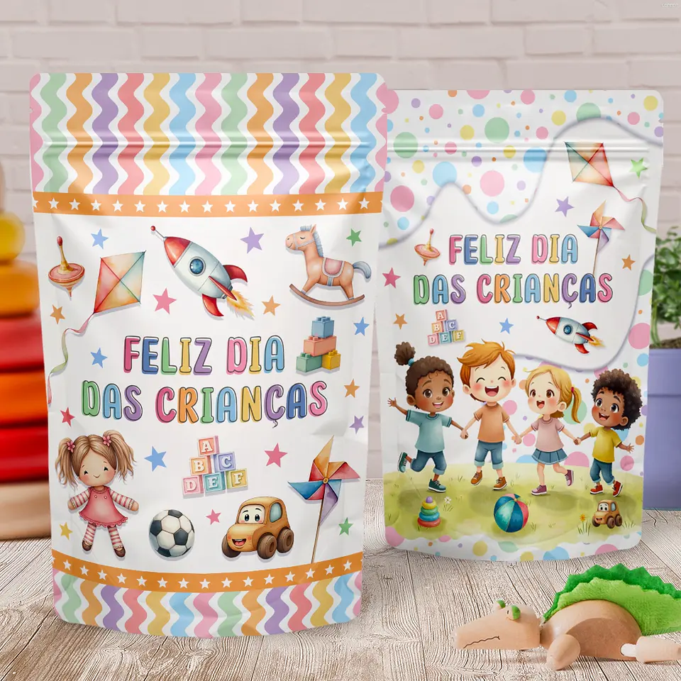 Rótulo Ziplock - Dia das Crianças 2