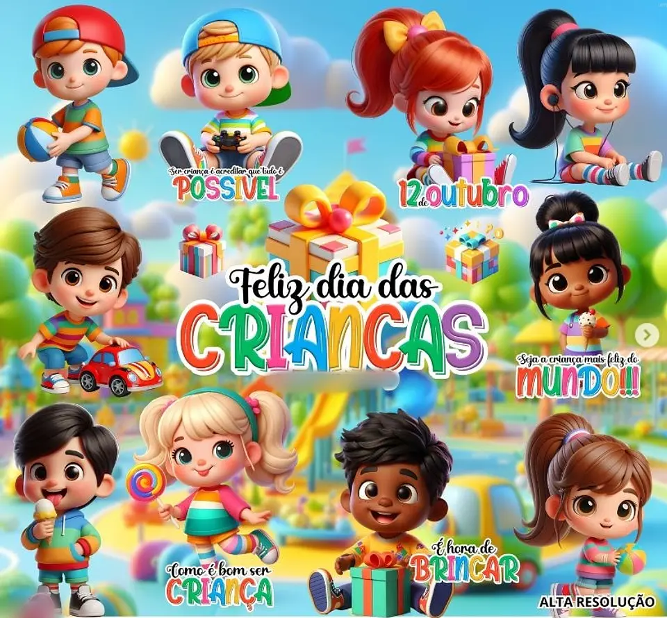 Dia das Crianças - Kit Digital 1