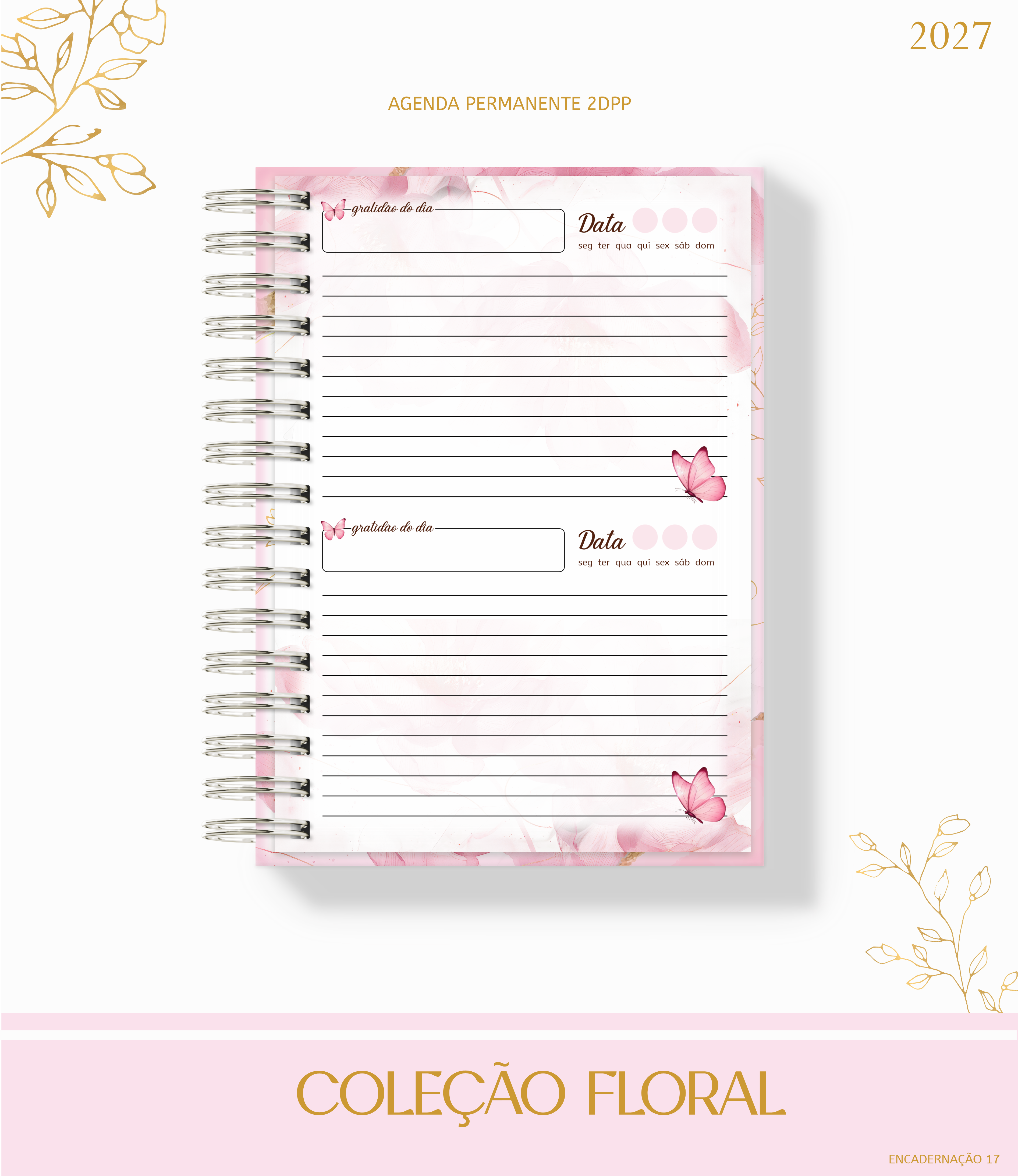 Floral Rosa - Agenda 2027 e Permanente 4
