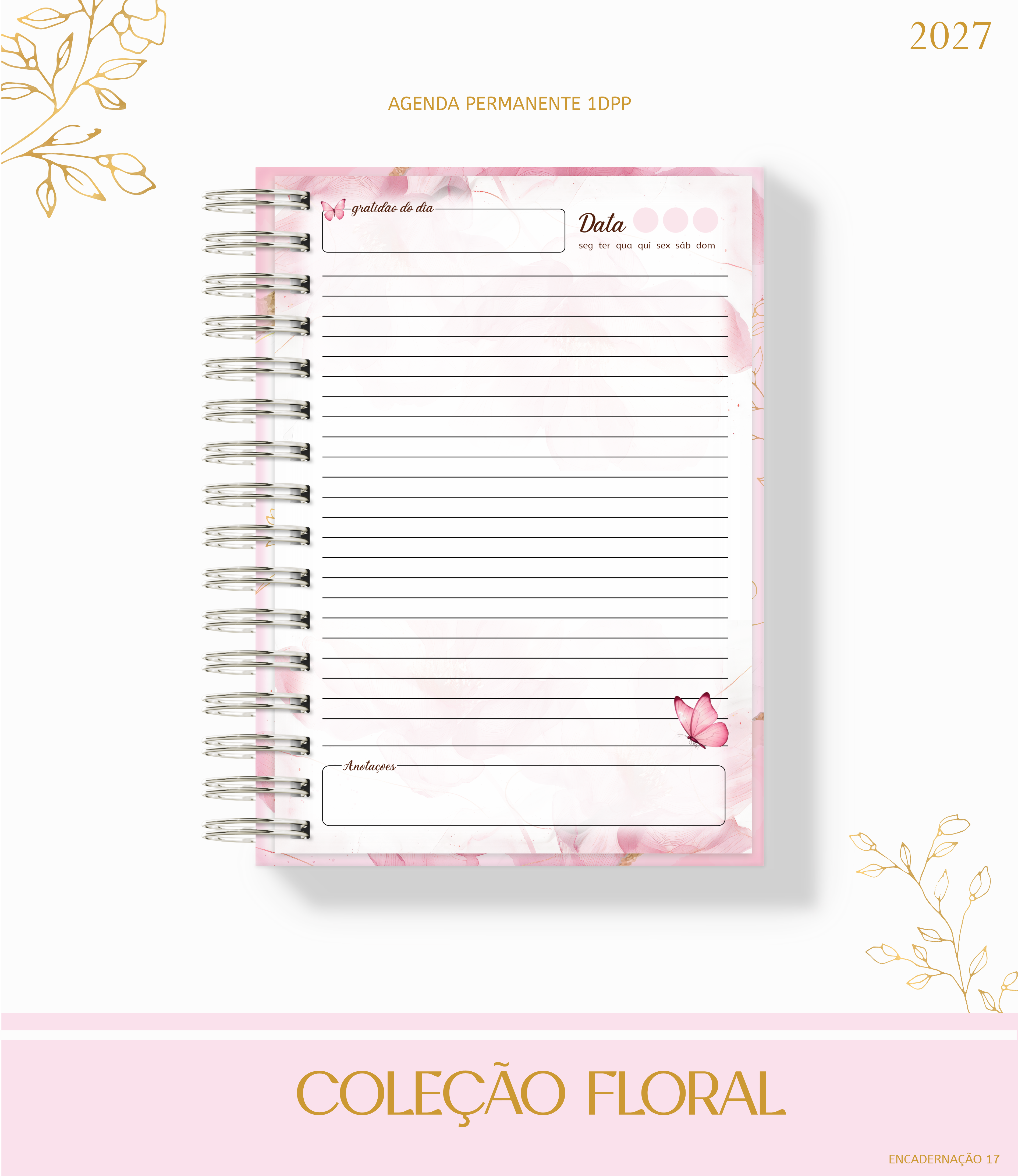 Floral Rosa - Agenda 2027 e Permanente 7