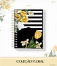 Floral Amarelo e Preto - Agenda 2027 e Permanente - Thumbnail 2