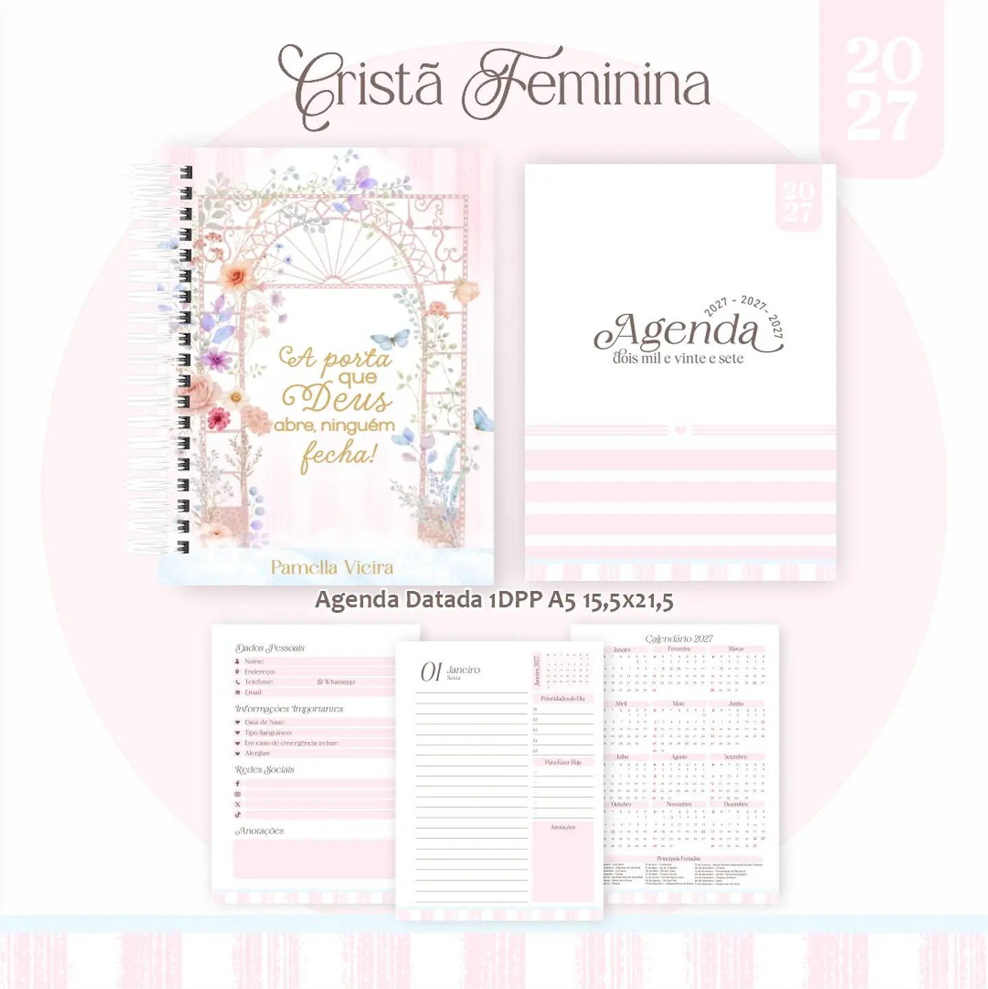 Coleção Cristã Feminina - Encadernação 2027 1
