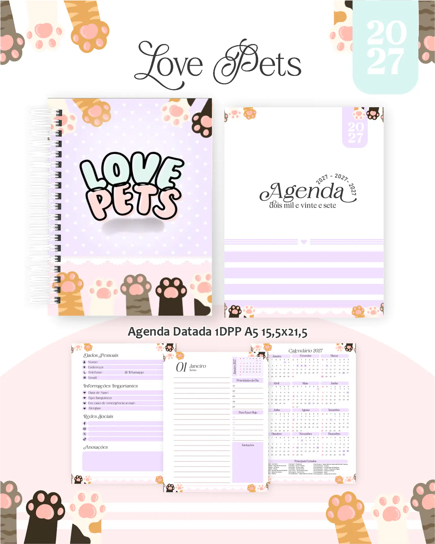Love Pets - Encadernação 2027 1