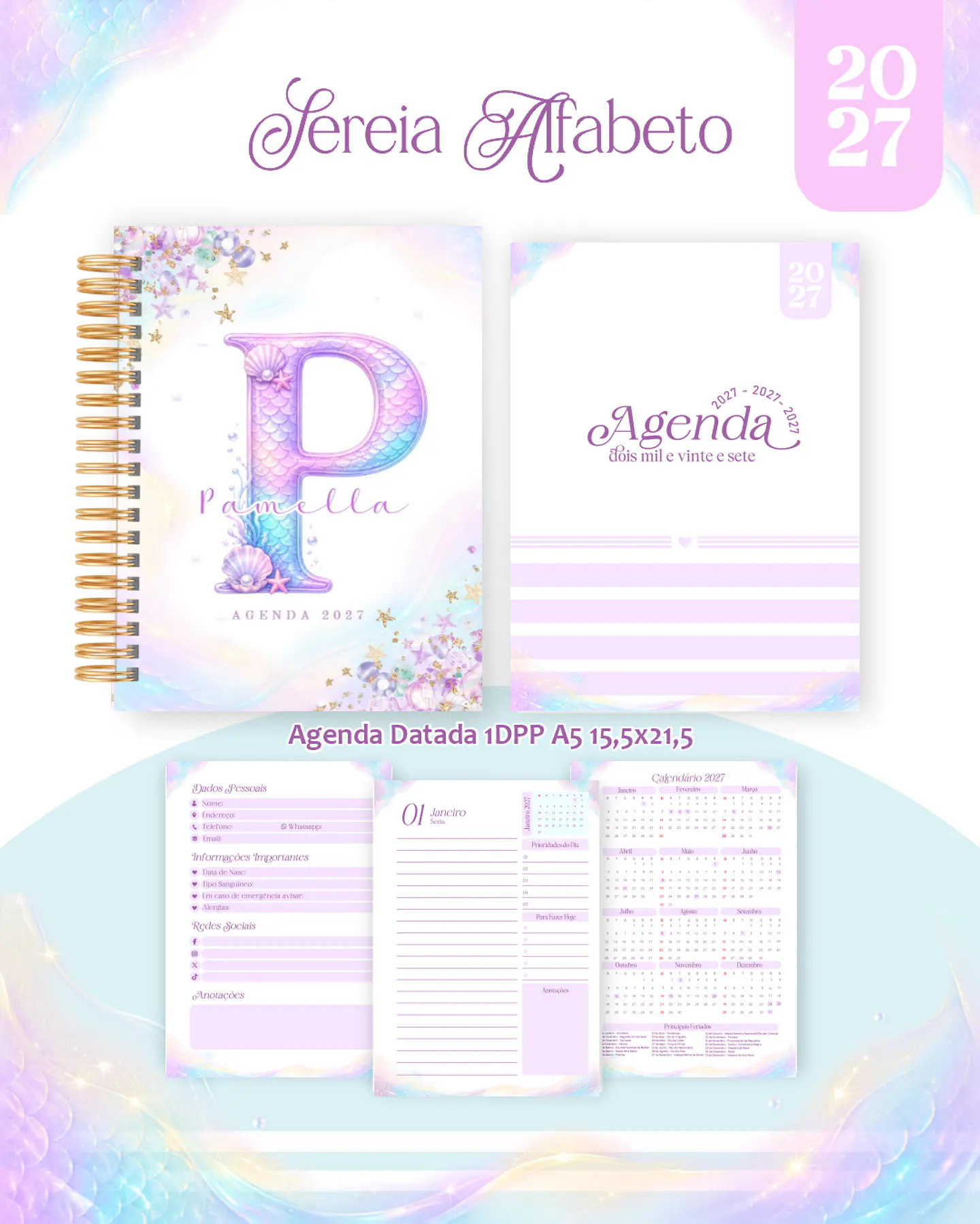 Alfabeto Sereia - Encadernação 2027 1