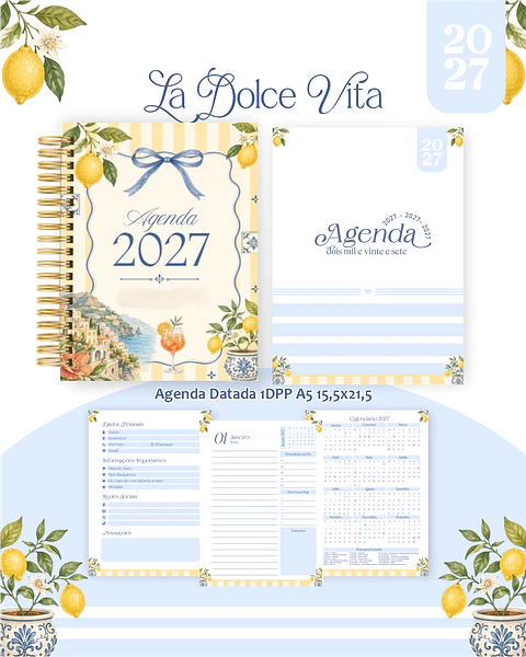 La Dolce Vita - Encadernação 2027