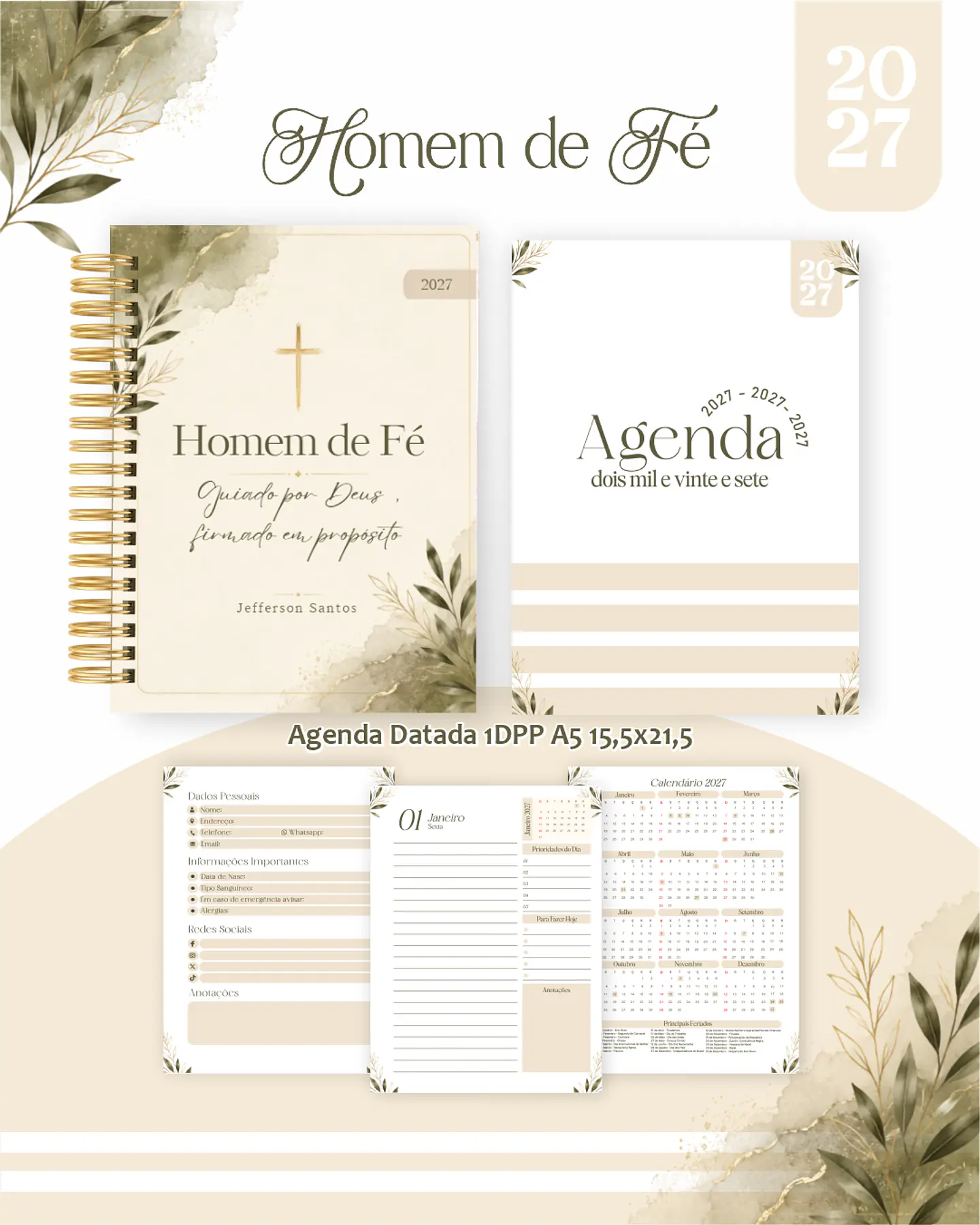 Homens de Fé - Encadernação 2027 1