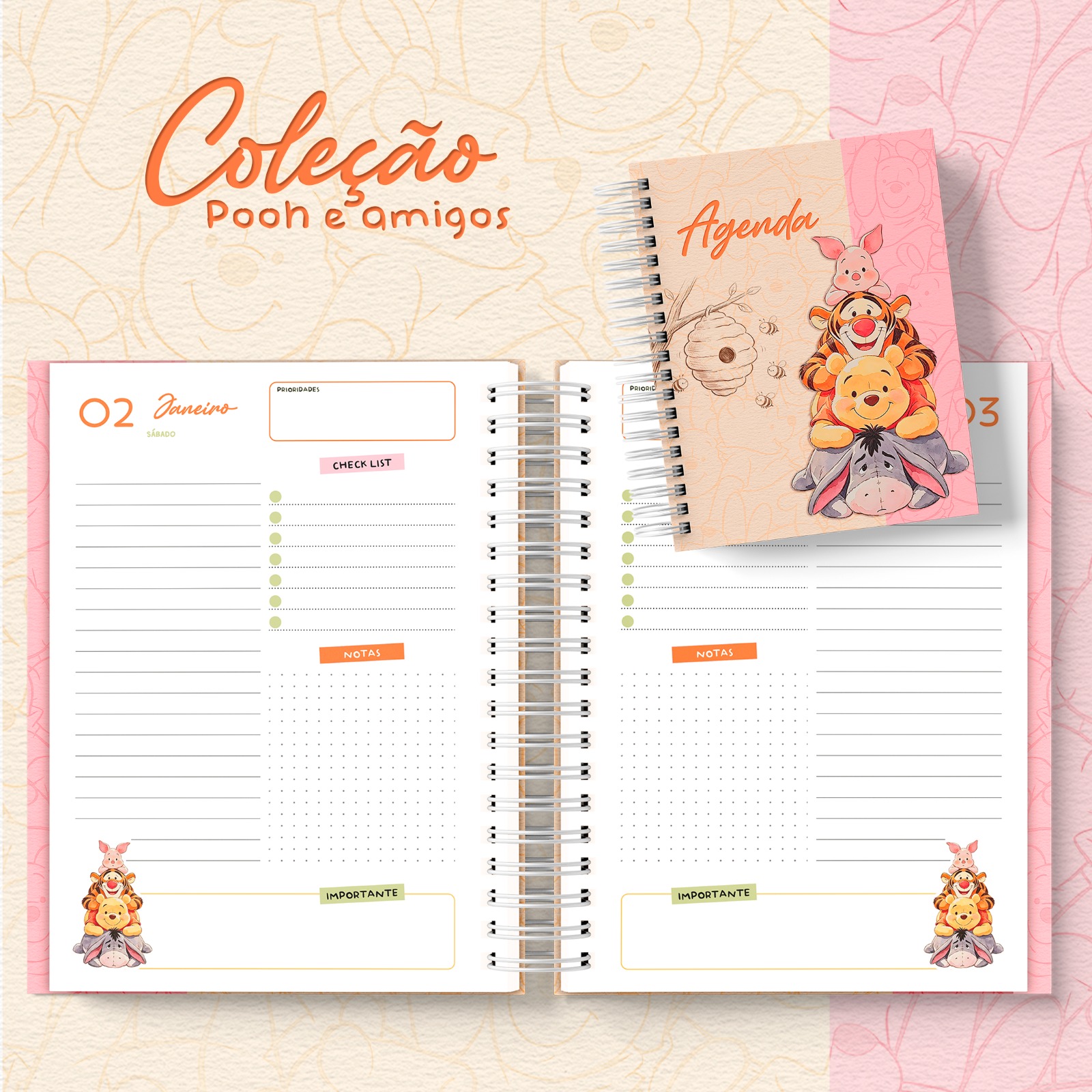 Coleção Pooh 2027 - Encadernação 1