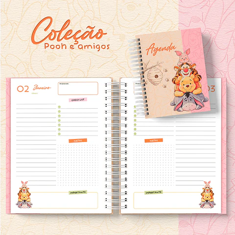 Coleção Pooh 2027 - Encadernação