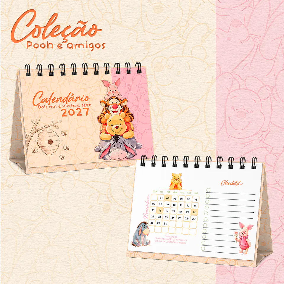 Coleção Pooh 2027 - Encadernação 2