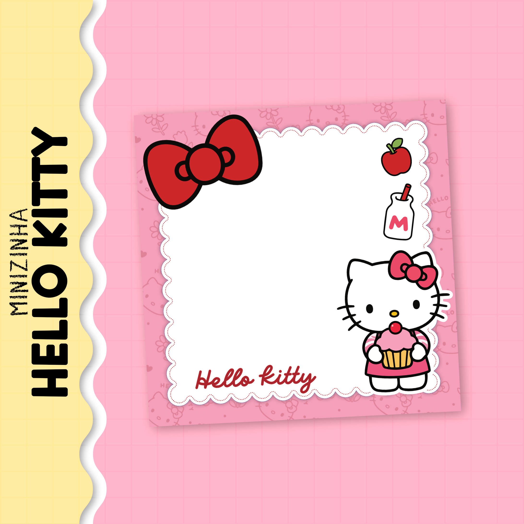 Mini Kit Hello Kitty 2027 - Encadernação 4
