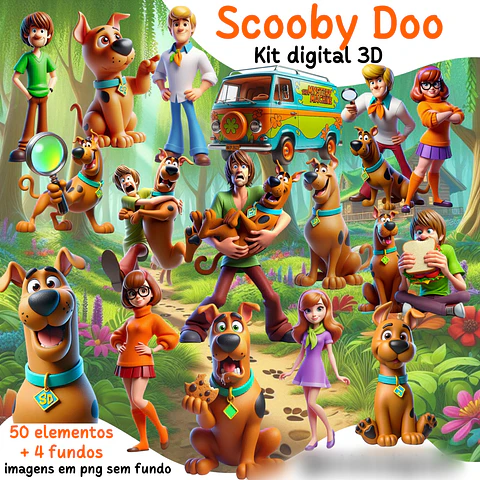 Scooby Doo - Kit Digital