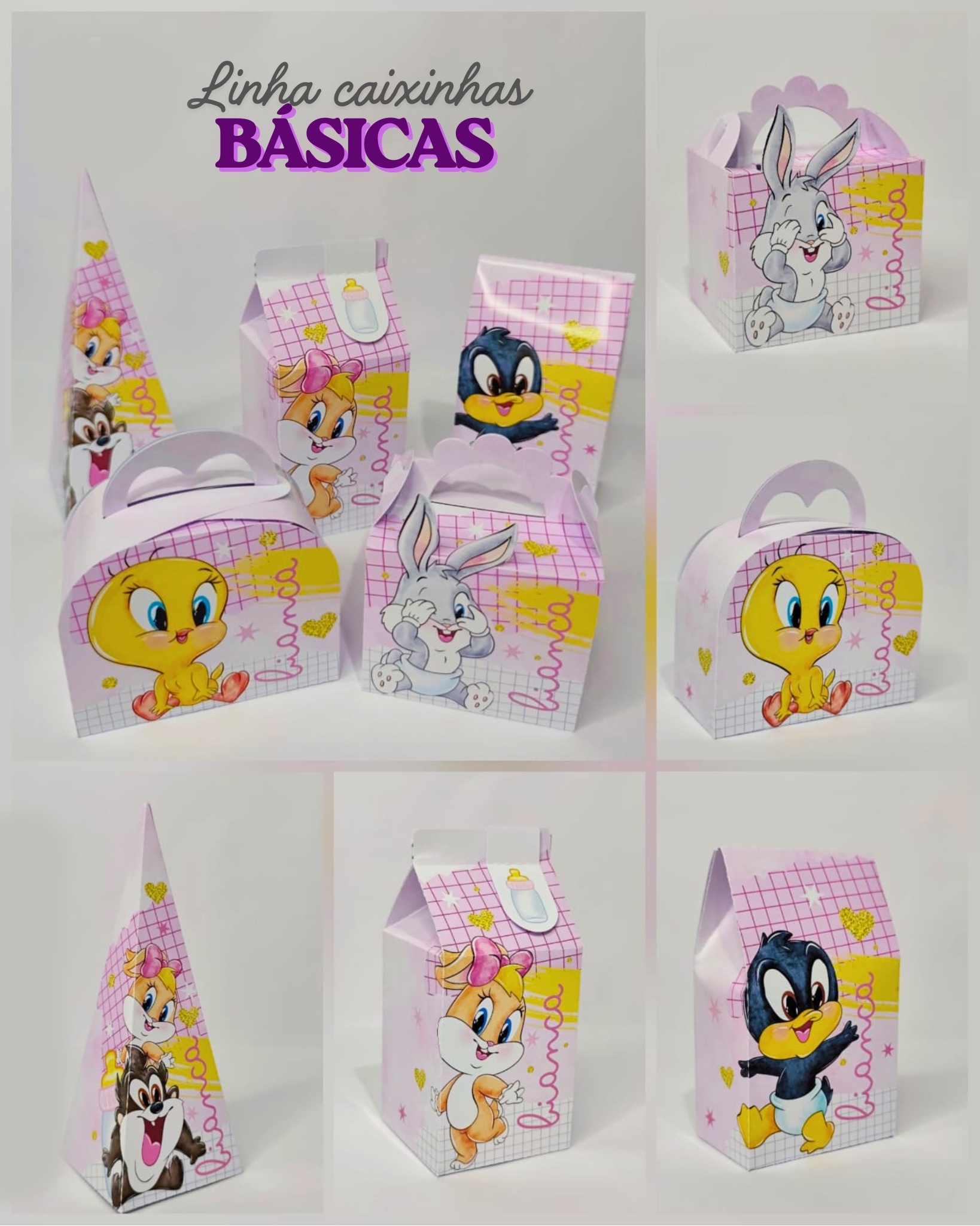 Baby Looney Tunes - Arquivo de Corte / Festa   1