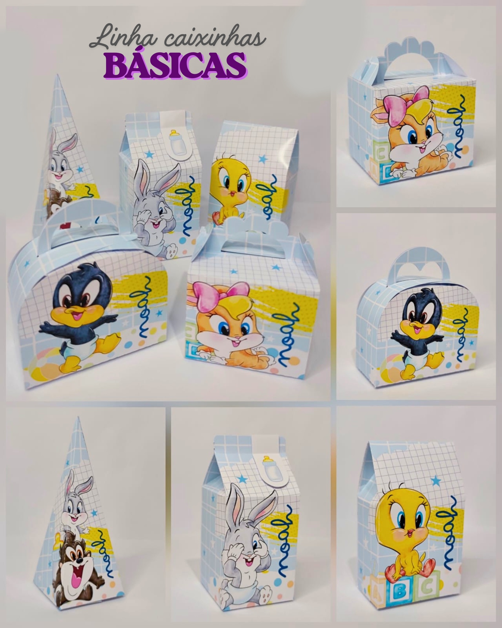 Baby Looney Tunes - Arquivo de Corte / Festa  1