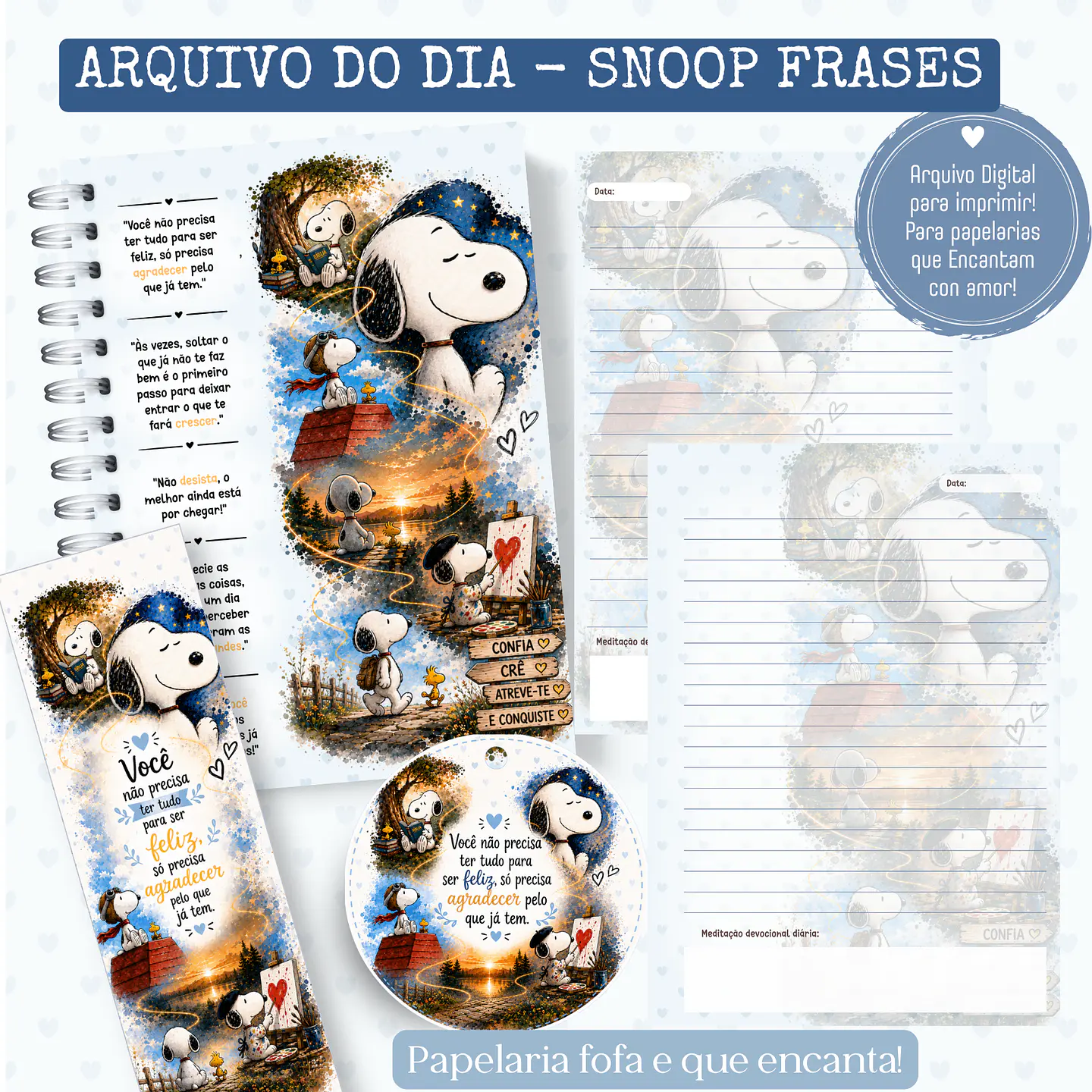Snoopy - Encadernação 1
