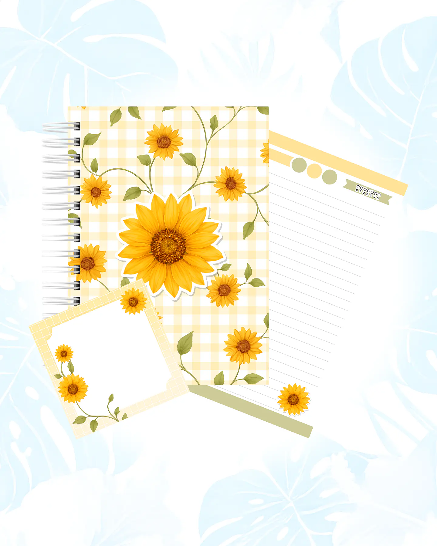 Girassol - Caderno e Bloquinho 1