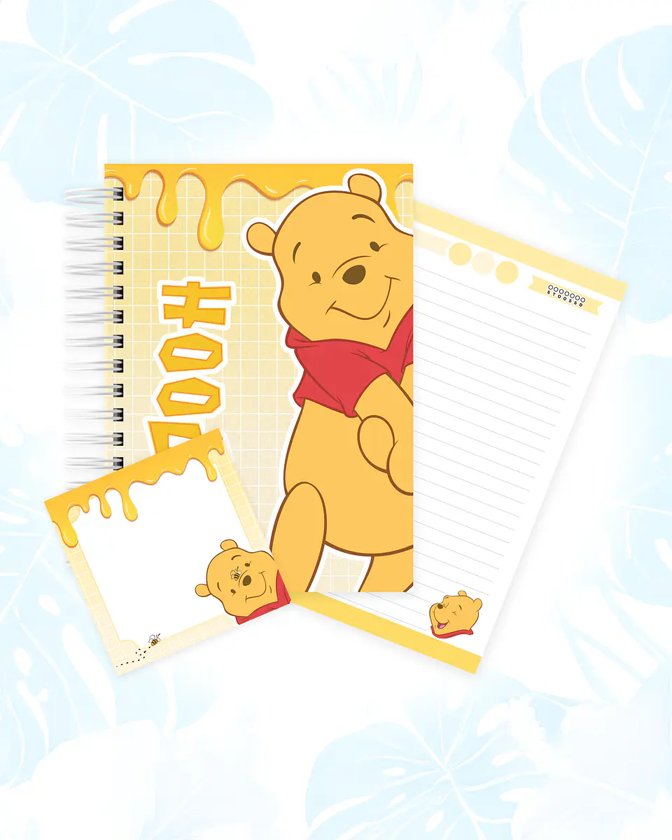 Ursinho Pooh - Caderno e Bloquinho 1