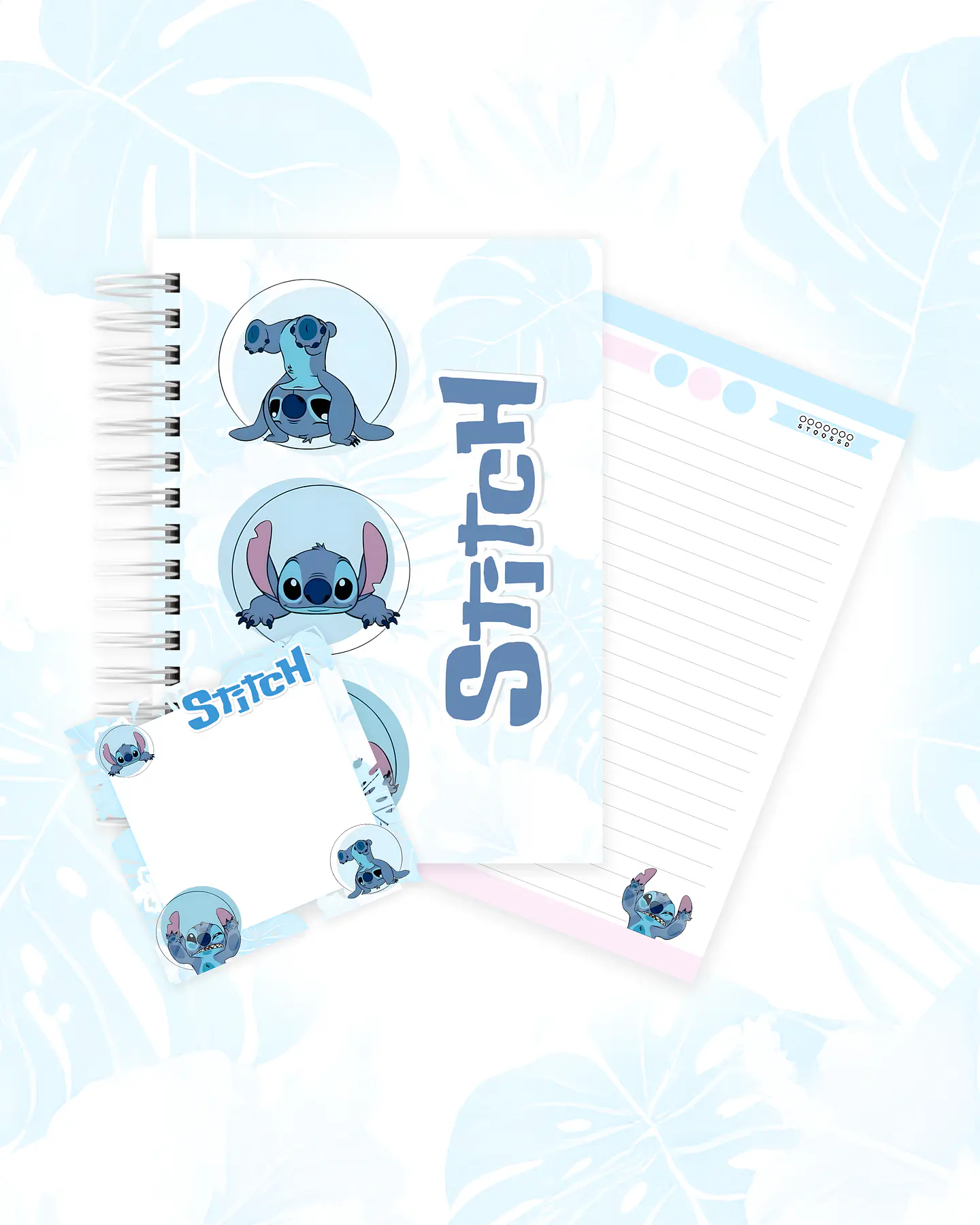 Stitch - Caderno e Bloquinho 1
