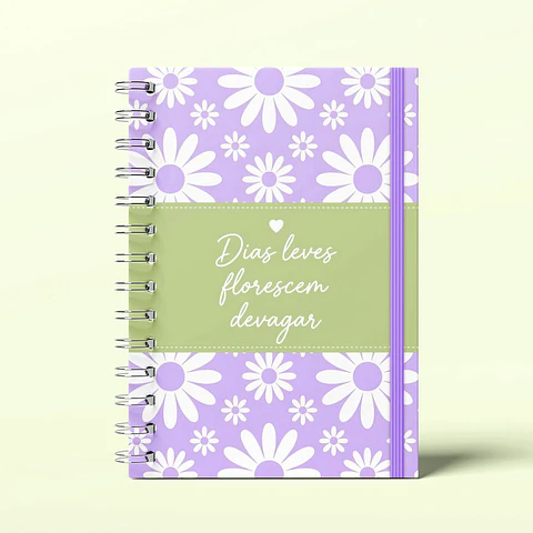 Caderno A5 - Encadernação