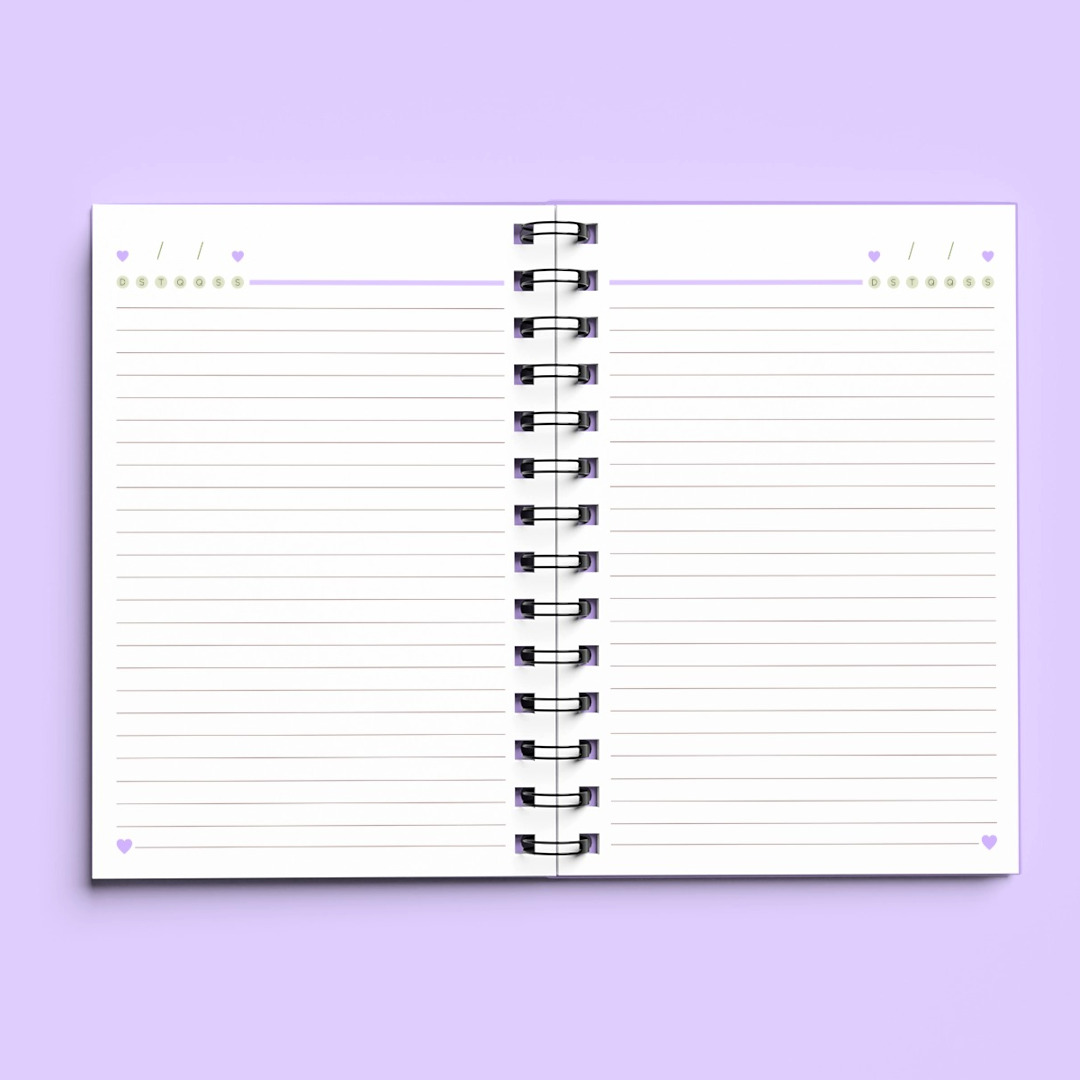 Caderno A5 - Encadernação 2