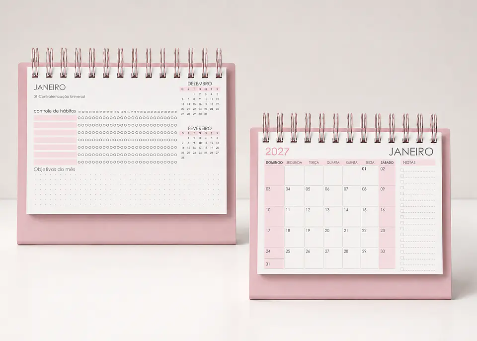 Calendário A5 2027 1